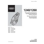manual tennant parts manual for this machine